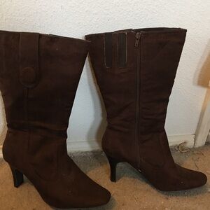 Lane Bryant suede boots👢